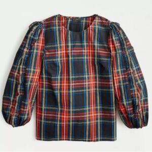 Plaid J.Crew long sleeve size S 100% cotton shirt